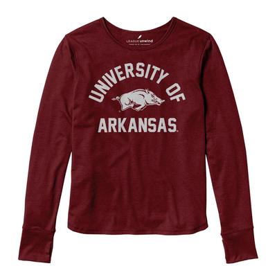 Arkansas League Women's Unwind Dreamer Long Sleeve Tee