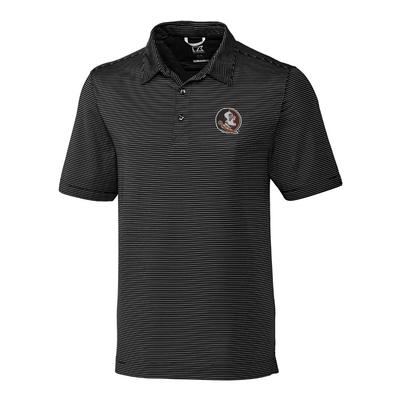 Florida State Cutter & Buck Big and Tall Prevail Stripe Polo