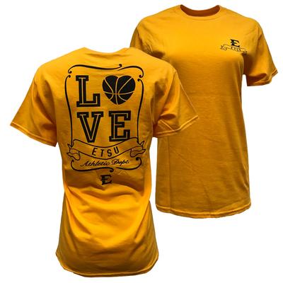 ETSU Women's Love Basketball T-shirt