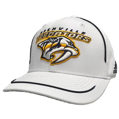 Adidas Men's Nashville Predators Logo Adjustable Hat