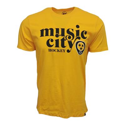 47 Brand Men's Music City Hockey Nashville Predators Club T Shirt