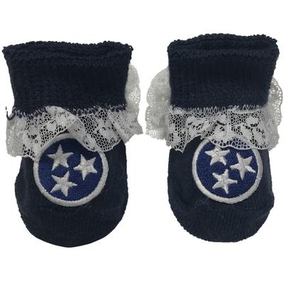 Tristar Infant Lace Gift Box Booties