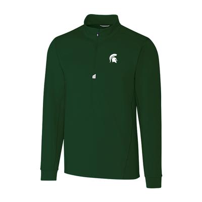 Michigan State Cutter & Buck Traverse Half Zip Pullover