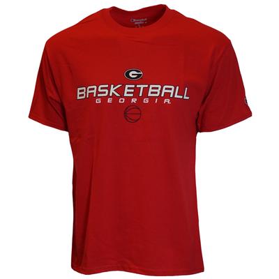 Georgia Champion Basic Basketball Logo Tee