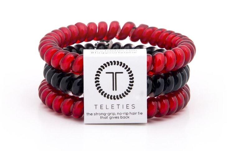 Red & Black Small Teleties