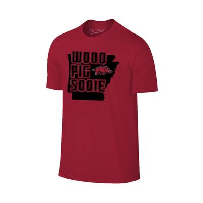 Arkansas Wooo Pig Sooie State T-shirt