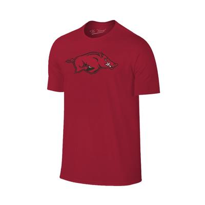 Arkansas Giant Running Hog Logo T-shirt