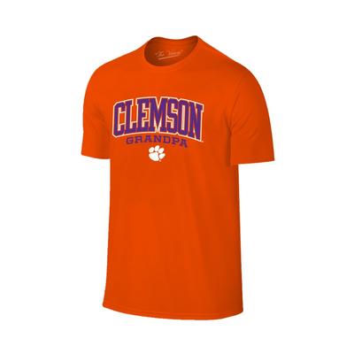 Clemson Arch Logo Grandpa T-shirt