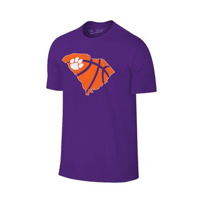 Clemson State Outline Basketball T-shirt