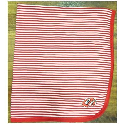 Western Kentucky Infant Striped Knit Blanket