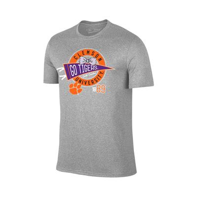 Clemson Youth Pennant Bowtie Circle Tee