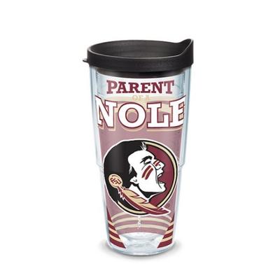 Florida State Tervis Seminole Parent 24 oz Tumbler