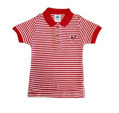 Georgia Toddler Striped Polo Shirt