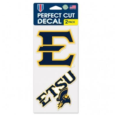 ETSU Wincraft Perfect Cut Decal 2 Pack 4