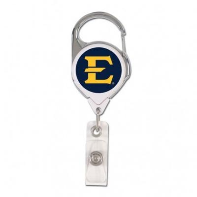 ETSU Wincraft Retractible Premium Badge Reel