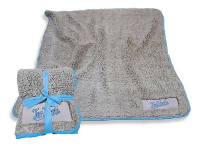 UNC Logo Chair Frosty Fleece Blanket