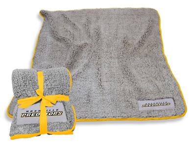 Nashville Predators Logo Chair Frosty Fleece Blanket