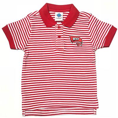 Western Kentucky Toddler Striped Polo