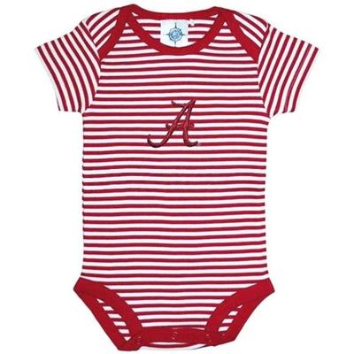Alabama Infant Striped Bodysuit 