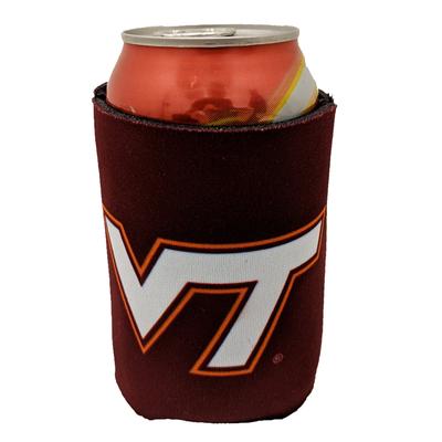Virginia Tech Maroon Can Cooler