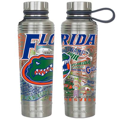 Florida Catsudios Stainless Steel Thermal Water Bottle