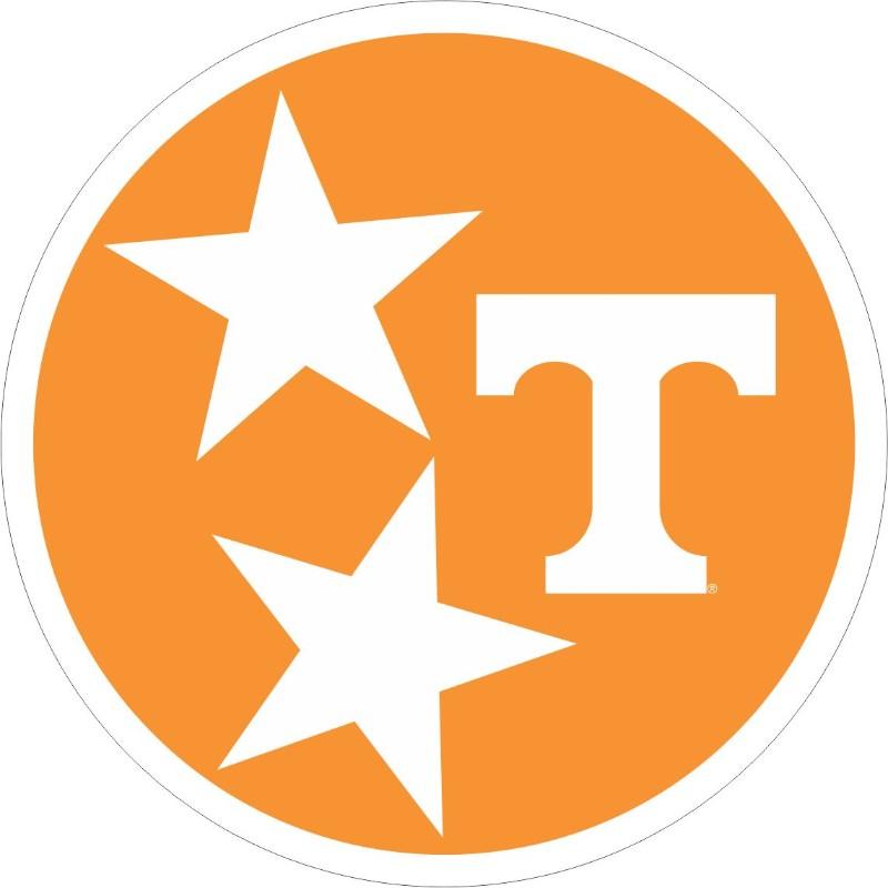 Vols | Tennessee Tristar Power T 3" Decal | Alumni Hall