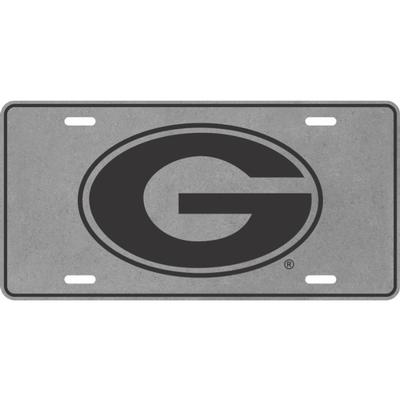 Georgia Power G Logo License Plate