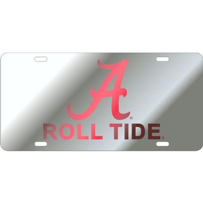 Alabama Script A Roll Tide License Plate