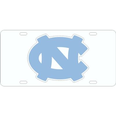 UNC Acrylic Primary Logo License Plate
