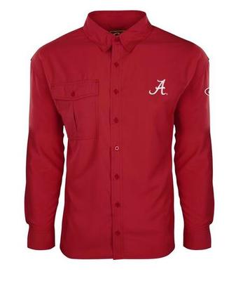 Alabama Drake Flyweight Long Sleeve Button Down Shirt