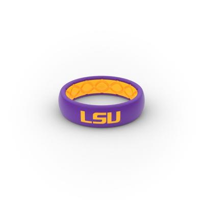 LSU Tigers Groove Ring (Thin)