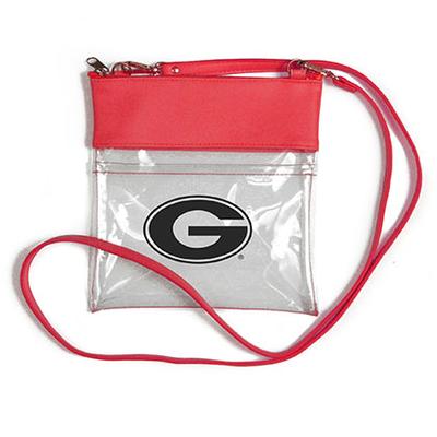 Georgia Clear Game Day Crossbody