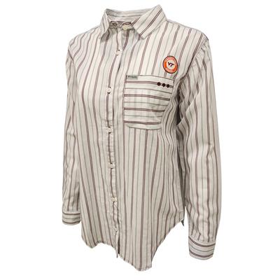 Virginia Tech Columbia Women's Sun Drifter III L/S Shirt