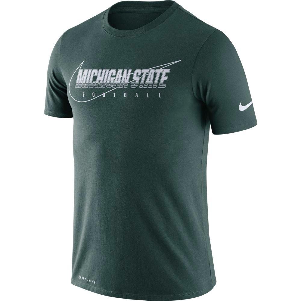 Spartans | Michigan State Nike Dri-FIT Cotton Facility Tee | Alumni Hall