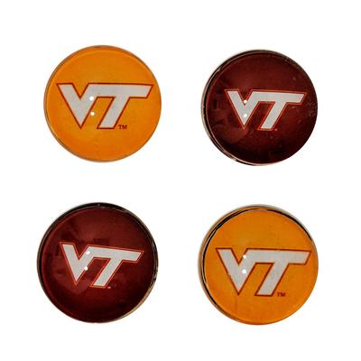 Virginia Tech Legacy Fridge Magnets 4 pack