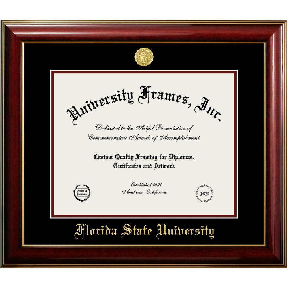 FSU | Florida State Classic Diploma Frame | Alumni Hall