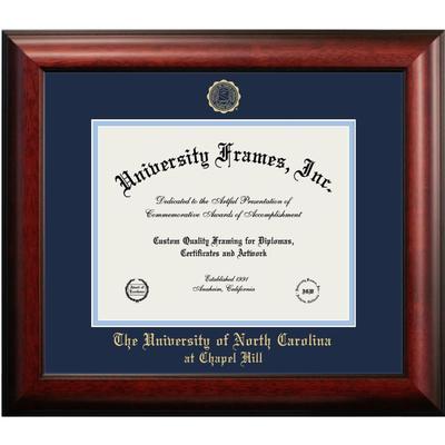 UNC Mahogany Diploma Frame