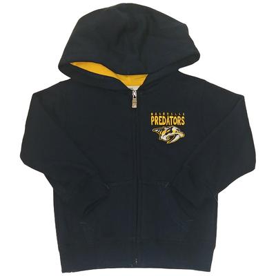 Nashville Predators Toddler Full Zip Hoodie