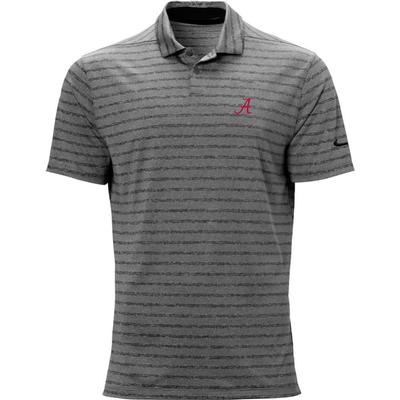 Alabama Nike Golf Script A Vapor Stripe Polo