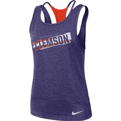 Clemson Nike Women's Dri-FIT Racerback Tank