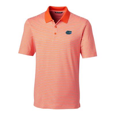 Florida Cutter and Buck Tonal Stripe Forge Polo