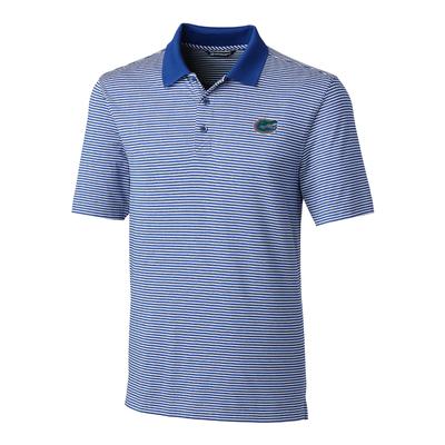 Florida Cutter and Buck Tonal Stripe Forge Polo