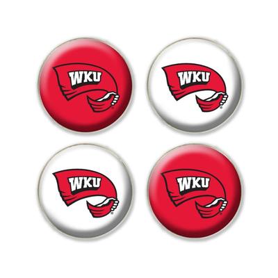 Western Kentucky Legacy Fridge Magnets 4 Pack
