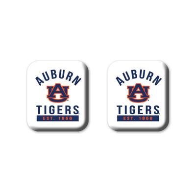 Auburn Legacy Square Fridge Magnets 2 Pack