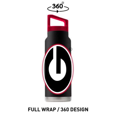 Georgia Gametime Sidekicks 40 Oz. Stainless Steel Water Bottle