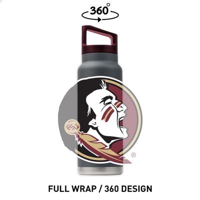 Florida State Gametime Sidekicks 40 Oz. Stainless Steel Water Bottle