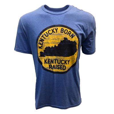 Kentucky Born and Raised Triblend Tee