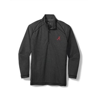 Alabama Tommy Bahama Final Score Half Zip Pullover