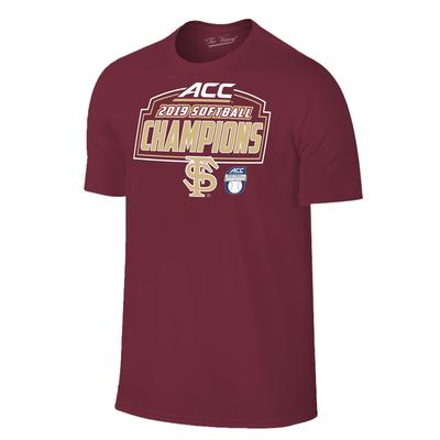 Florida State Seminoles 2019 ACC Softball Tournament Champions Tee