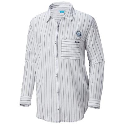 UNC Columbia Women's Sun Drifter III L/S Shirt